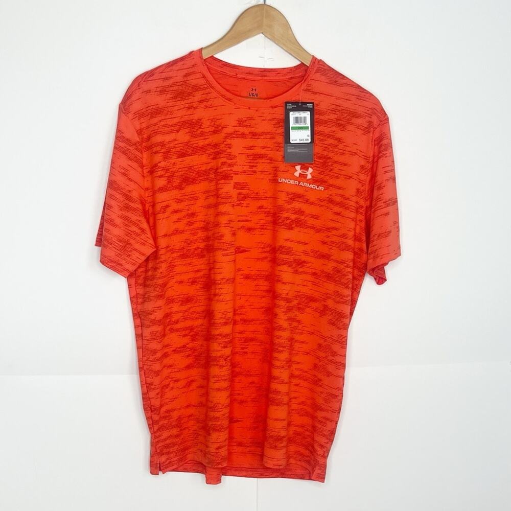 Under Armour Mens Vanish Energy Printed Short Sleeve T Shirt Size Large - Picture 2 of 7